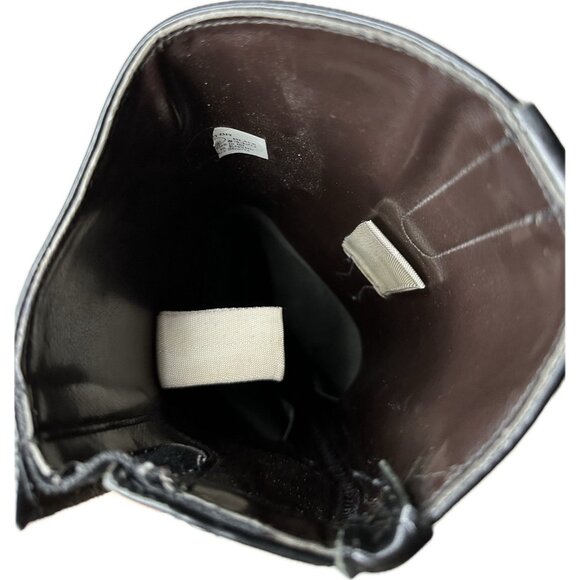 Devon-Aire Ladies Black Riding/Field Boots Size 8R Calf With Boot Pulls - Picture 8 of 8